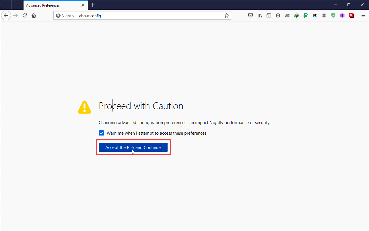 How to enable web pages translation on Mozilla Firefox