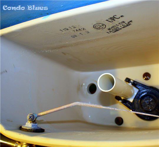 Replace Toilet Cistern Float dismantle the toilet