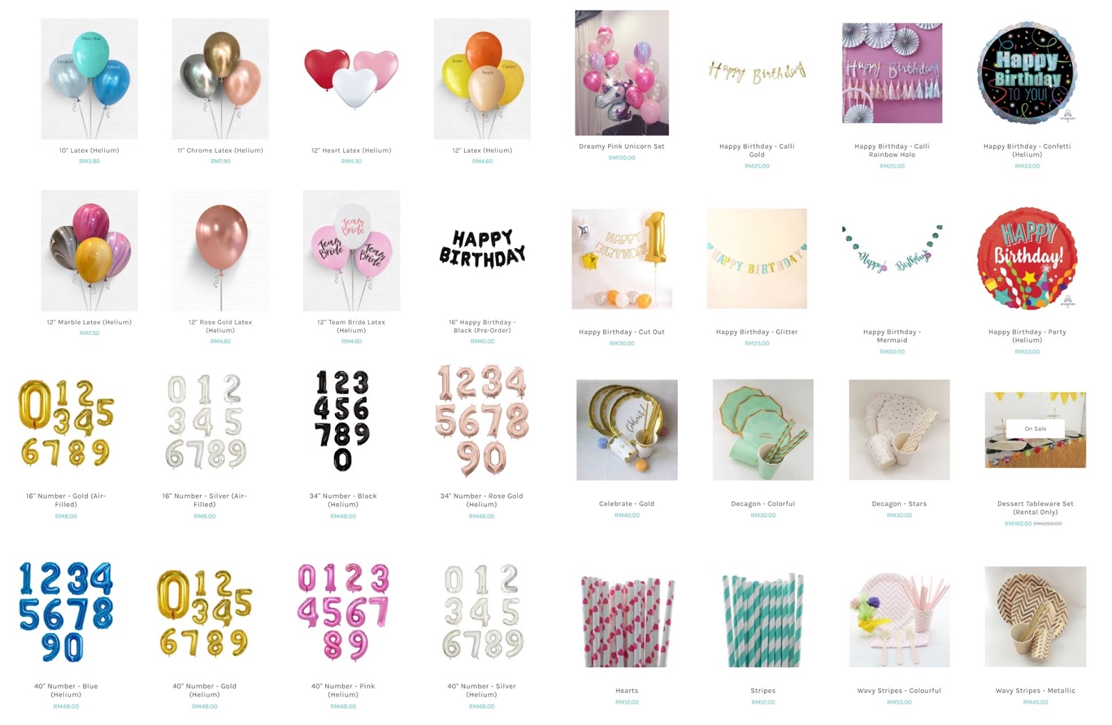 Party Perfect Your One Stop Party Supplies Online Store Malaysia