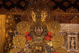 Virgen DEL ROCÍO "BLANCA PALOMA" España (s.XIII) Fiesta Lunes de Pentecostés (10/06/2019)