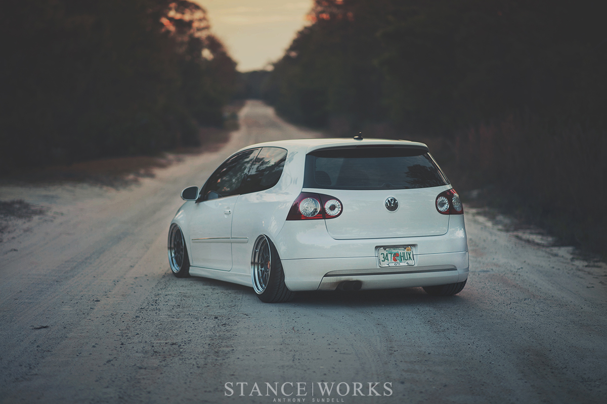 VW Golf 5 GTI stance