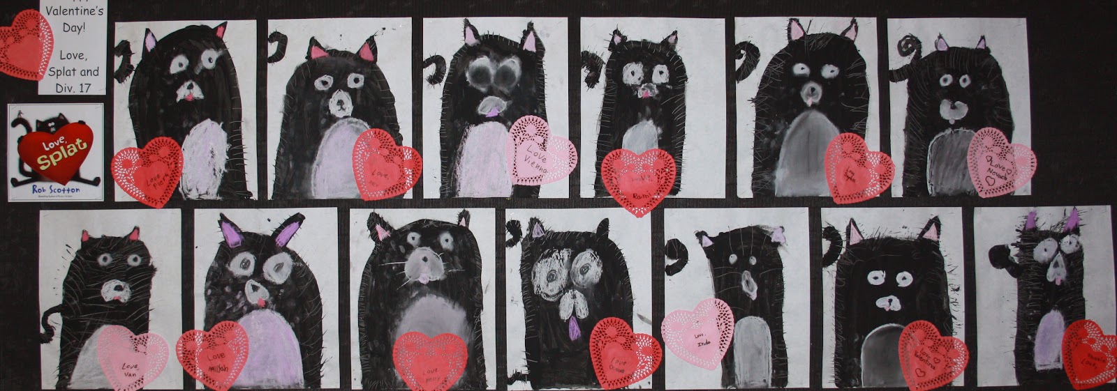 Mrs. Russo's Grade One Class: Valentine's Day - Love, Splat