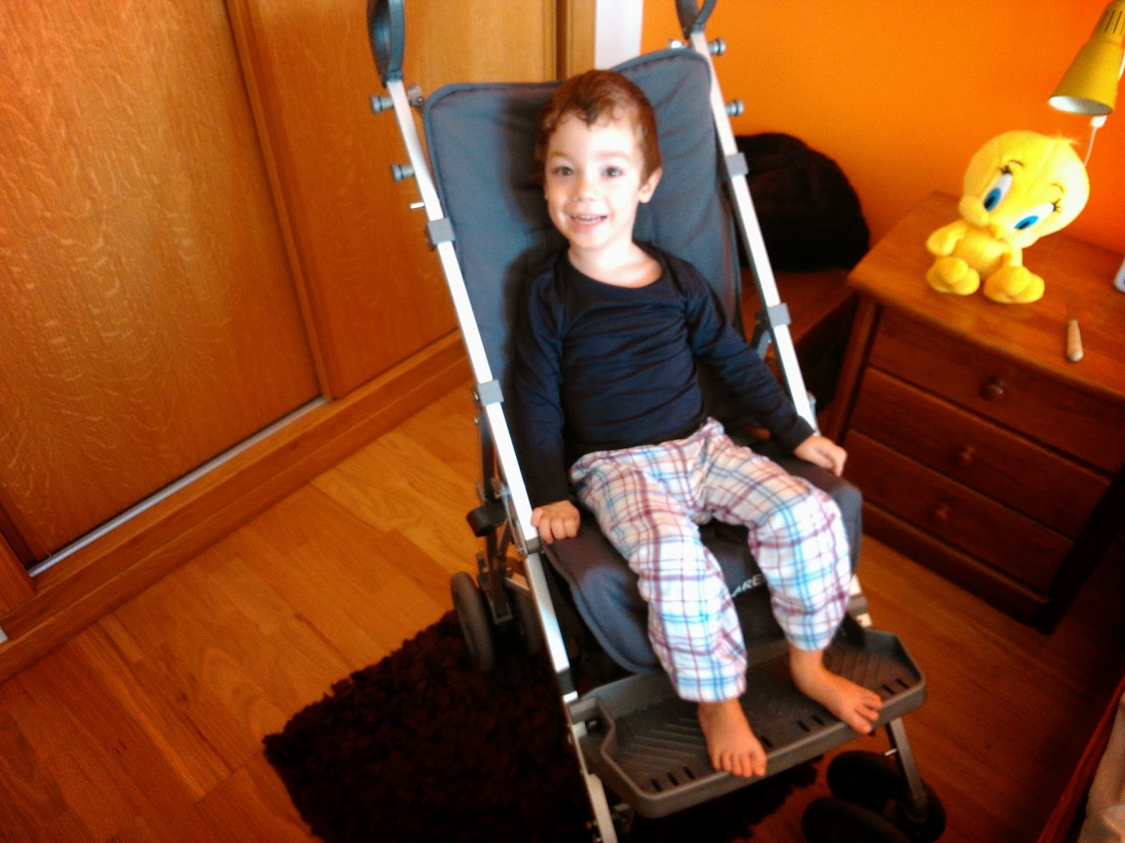 A Viagem do meu João: Cadeira Maclaren Major Elite Special Needs