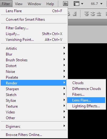 How To Add Lens Flare Effect In Adobe Photoshop Tutorial ~ PhotoShop ...