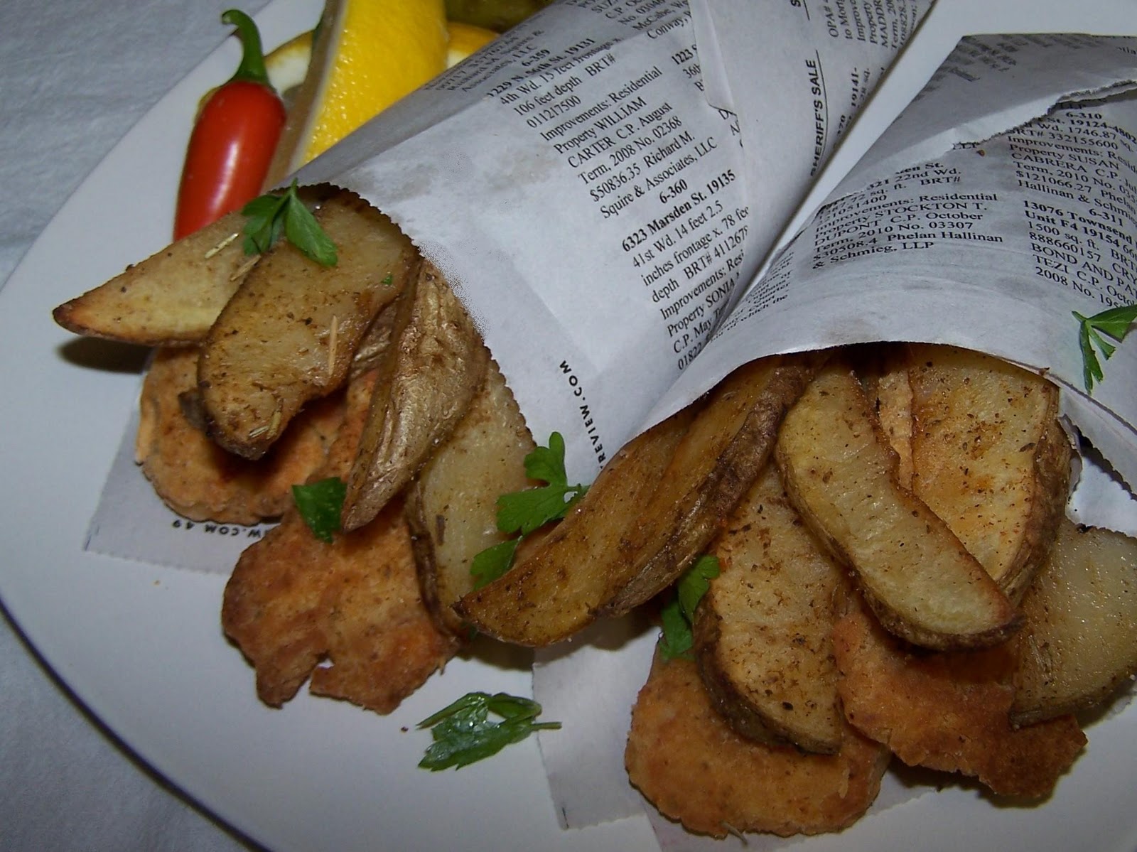 EZ Gluten Free: Oven Baked Fish and Chips