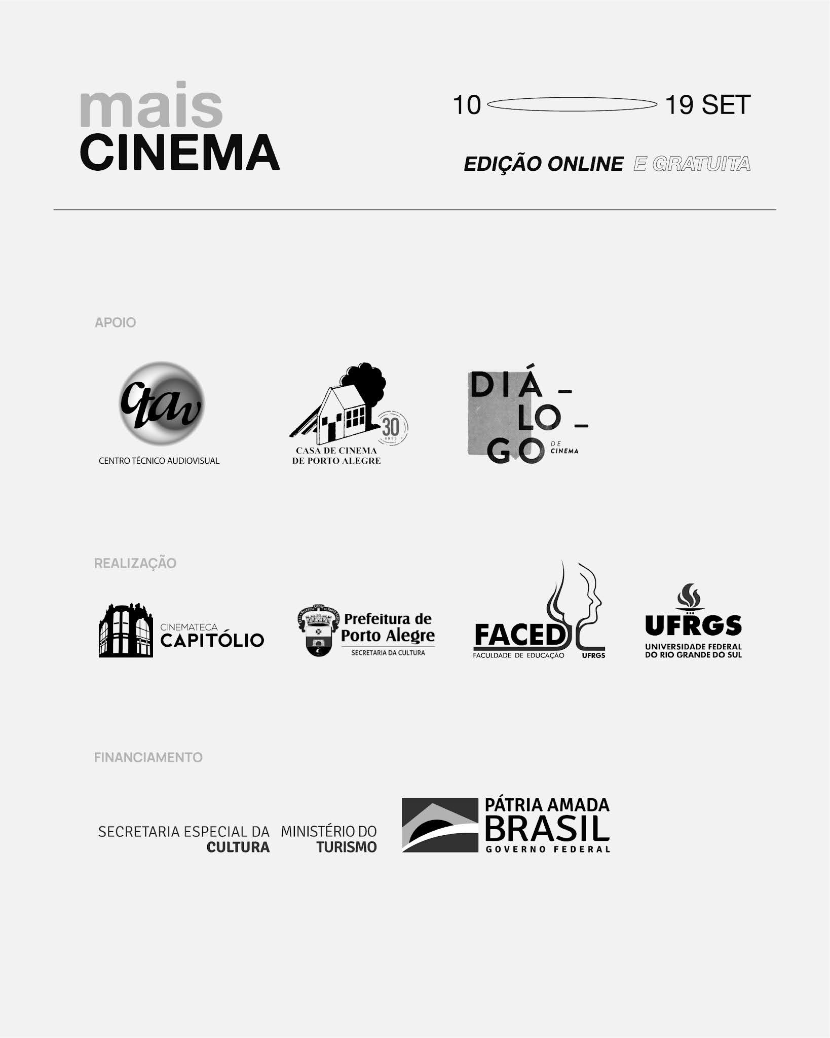 Cinemateca Capitólio Realiza Ações de Programação Virtual – Cinemateca  Capitólio