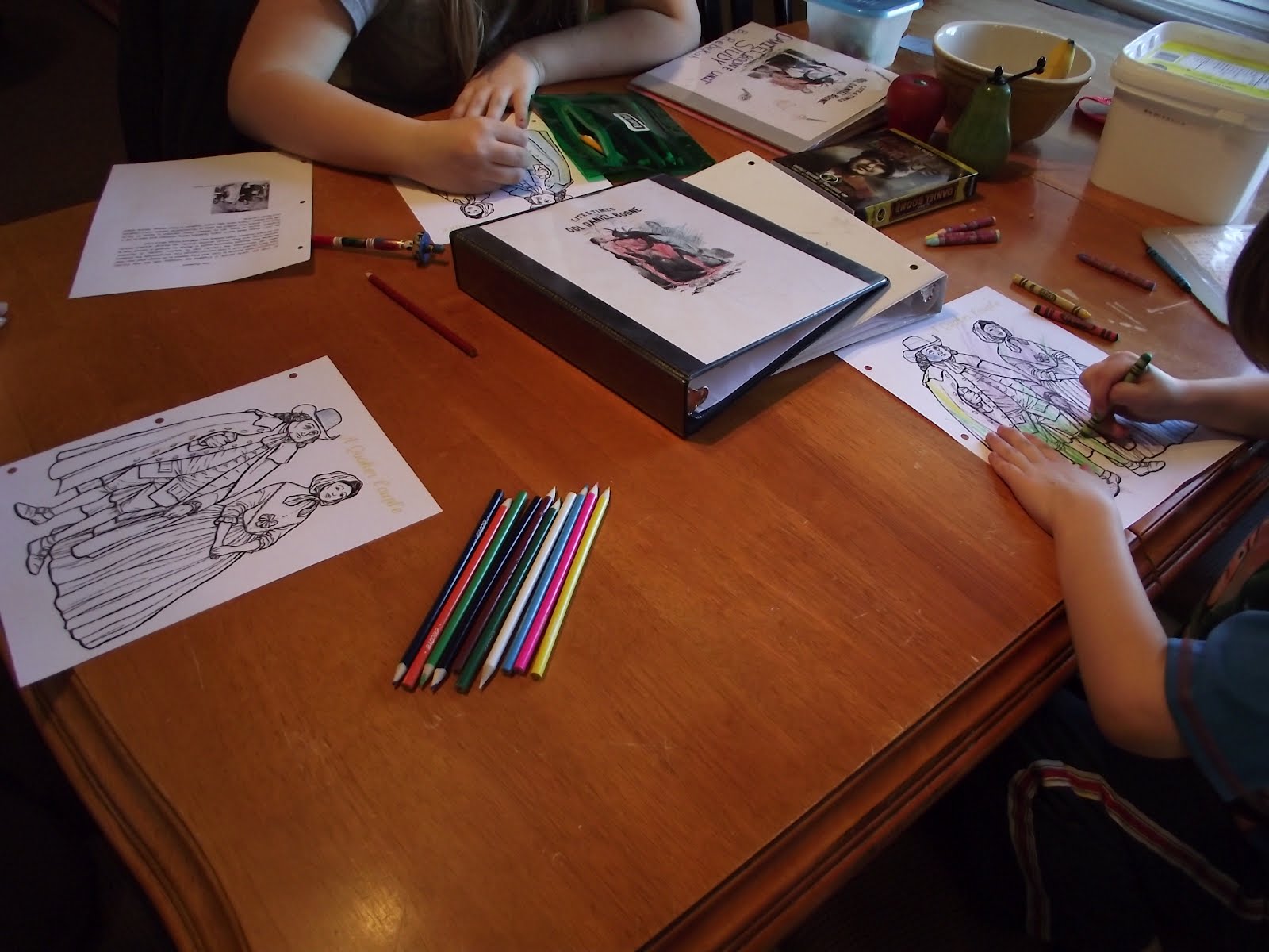 Country Mom at Home: Daniel Boone Unit Study Part 3