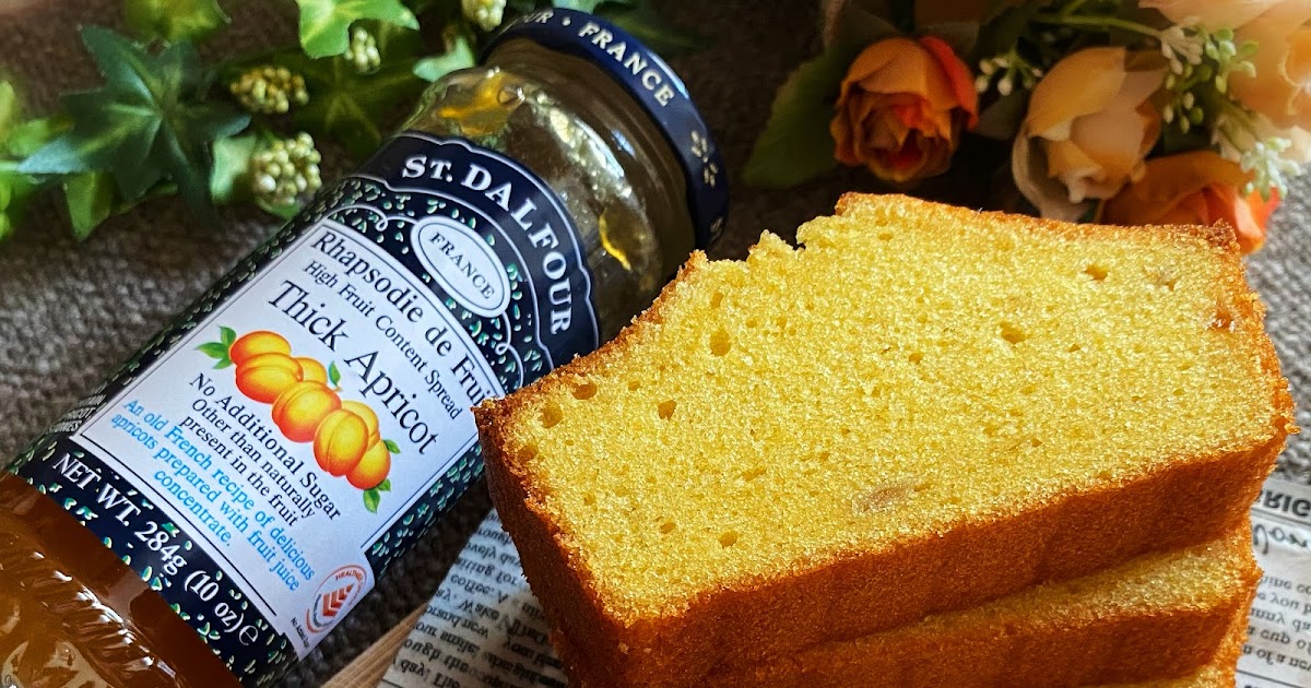 My Mind Patch Apricot Jam Butter Cake