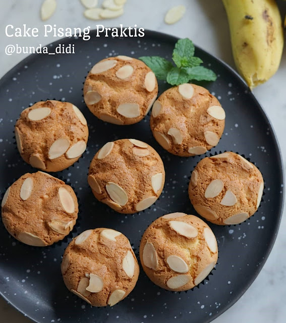 Cake Pisang Praktis Kusonime