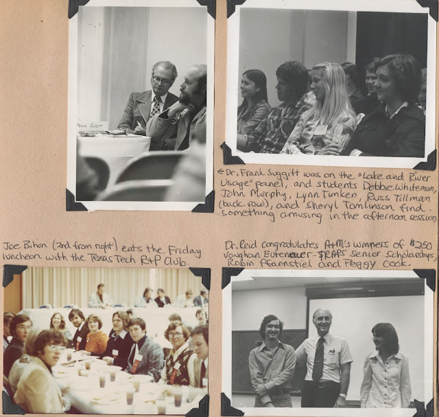 ABT UNK Sentimental Sunday TAMU RPTS Stories 1976 TRAPS Conference