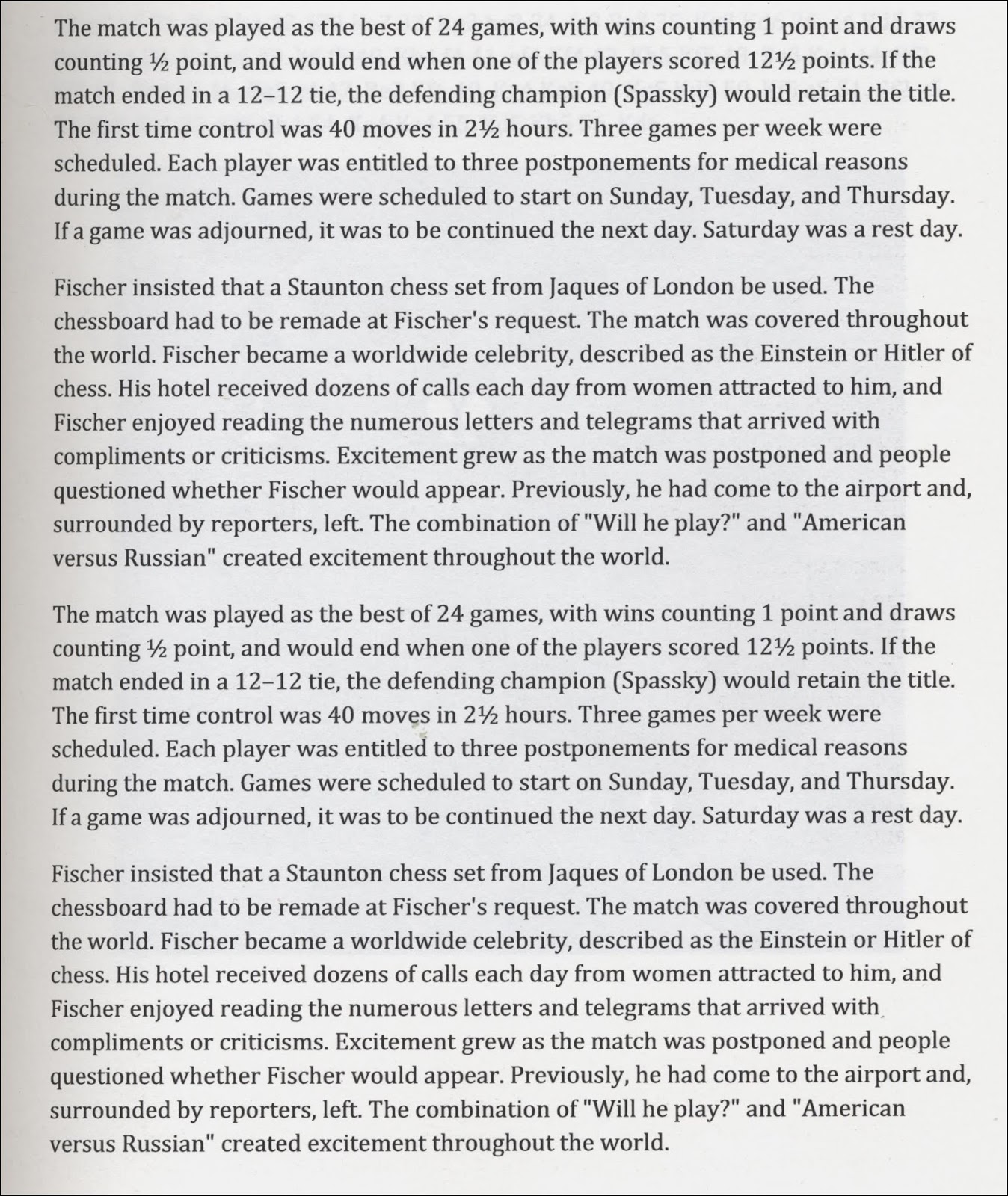 Chess Book Chats May 2019