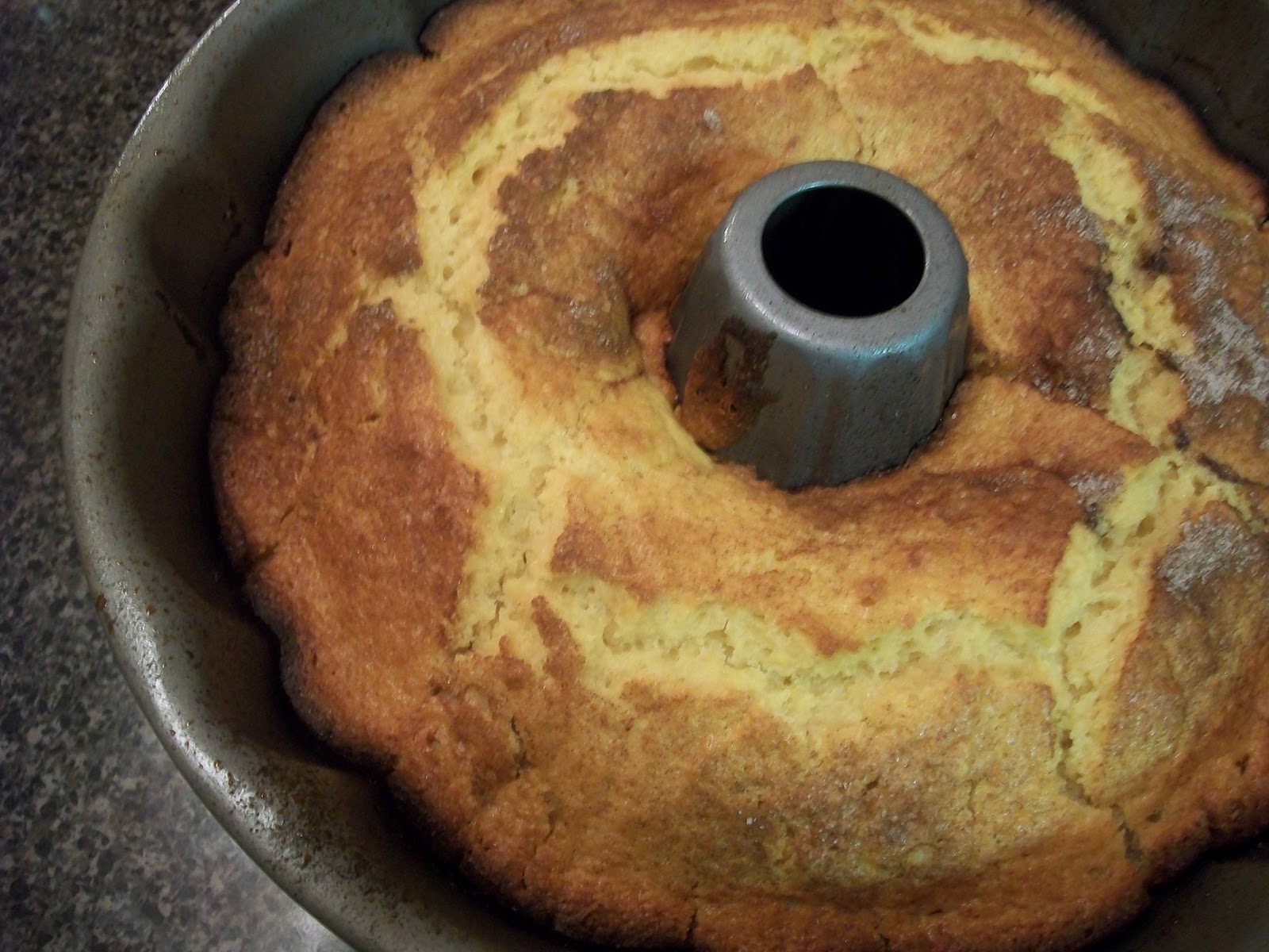 Eat What You've Got Applesauce Bundt Cake