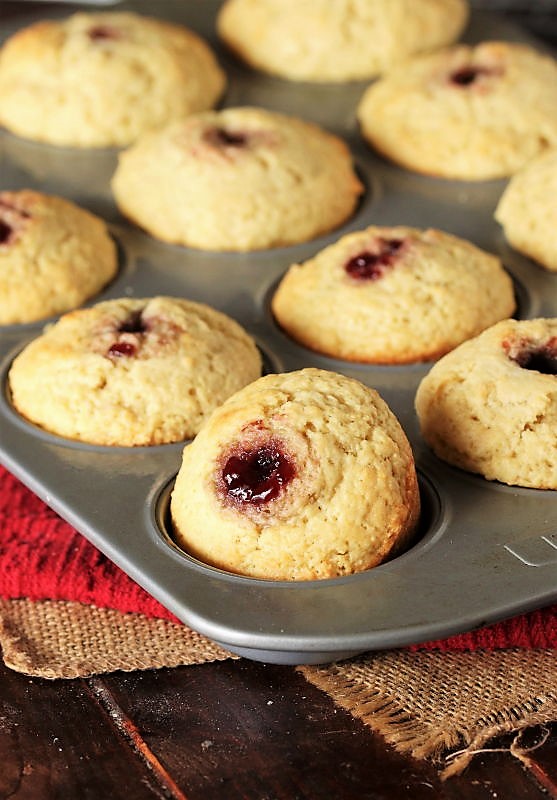 Buttermilk Jam Muffins The Kitchen is My Playground