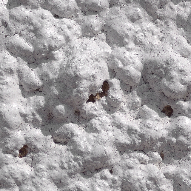 HIGH RESOLUTION TEXTURES Large shiny white lumpy stucco texture