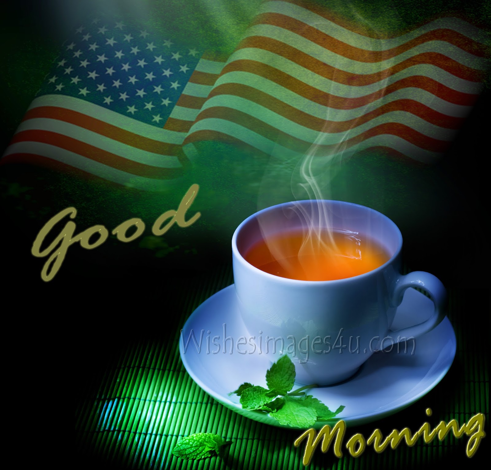 4th of July Good Morning Wishes Greetings - USA Independence Day 2016