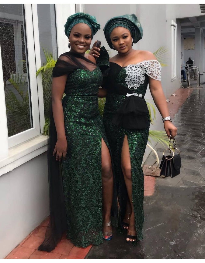 Check out these 30+ gorgeous 2019 Asoebi Lace styles.. | fashenista