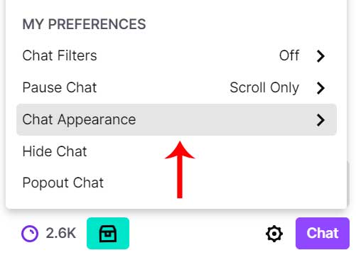 size for font box twitch size for font box twitch