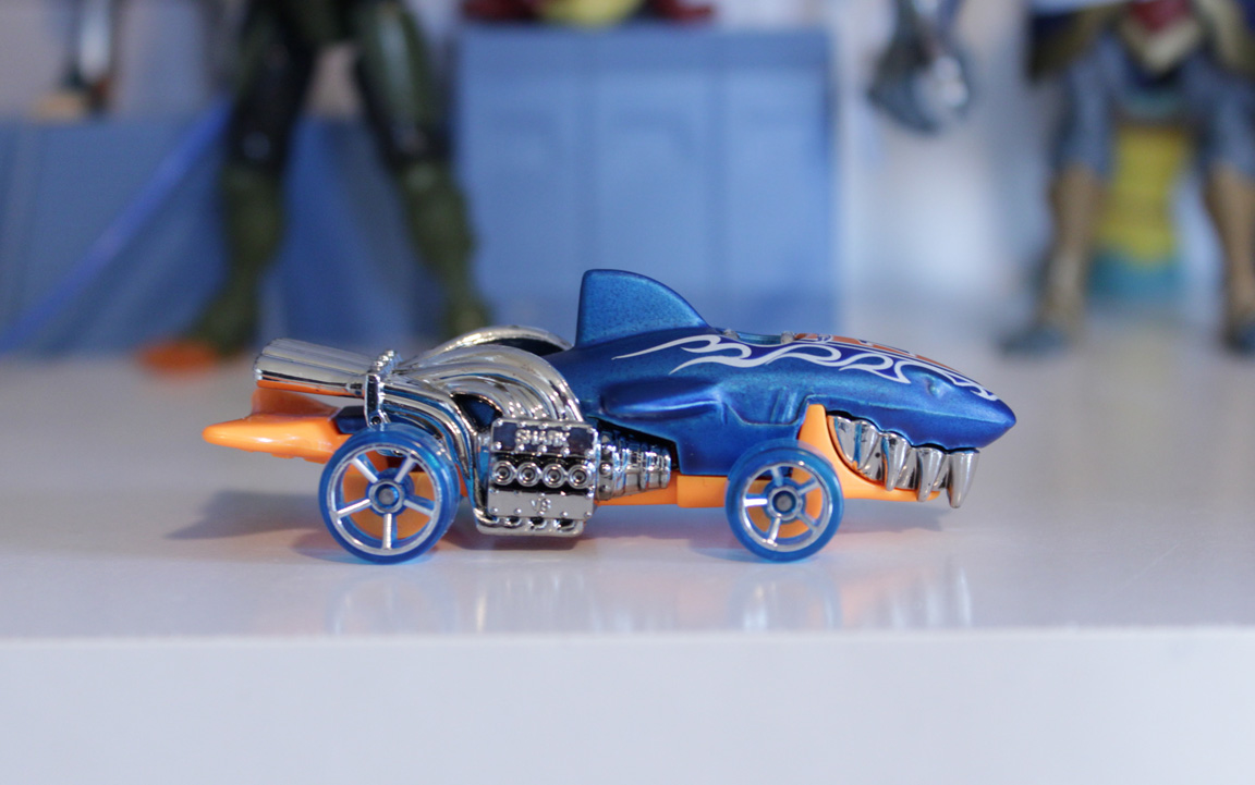 The Toy Museum Hot Wheels Sharkruiser and Rocket Fire