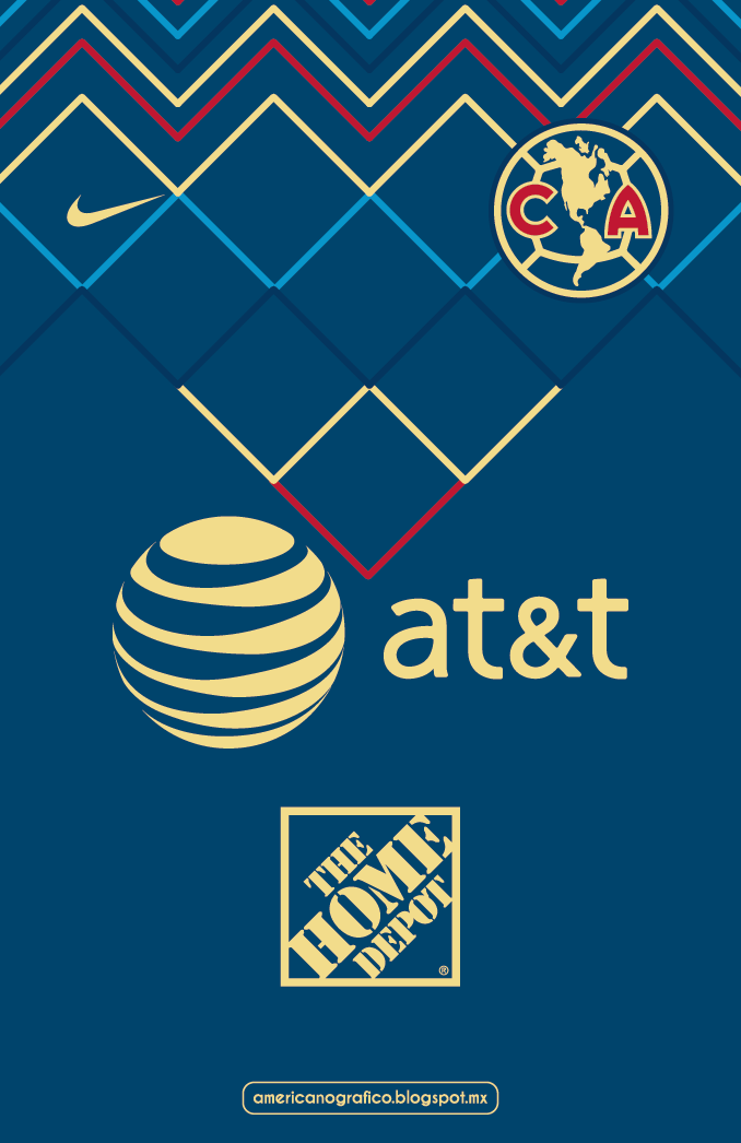 AMERICAnografico: Jersey Background - Club América - Mod160719
