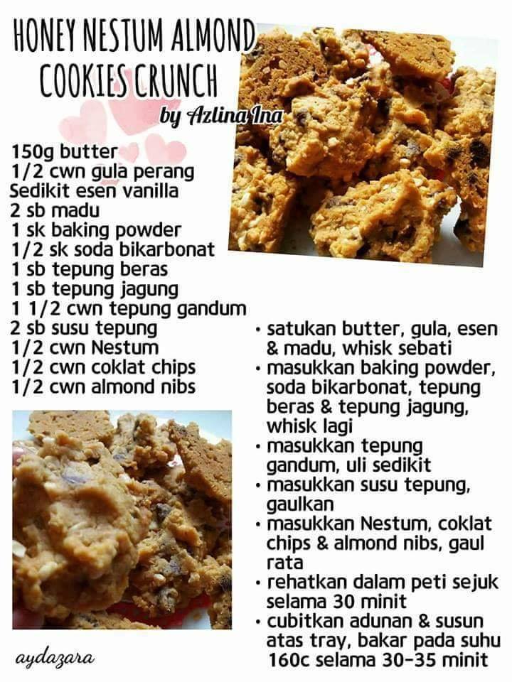 Coklat chip ina resepi azlina Cara