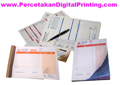 Contoh Contoh Desain INVOICE Dari Percetakan Digital Printing Terdekat