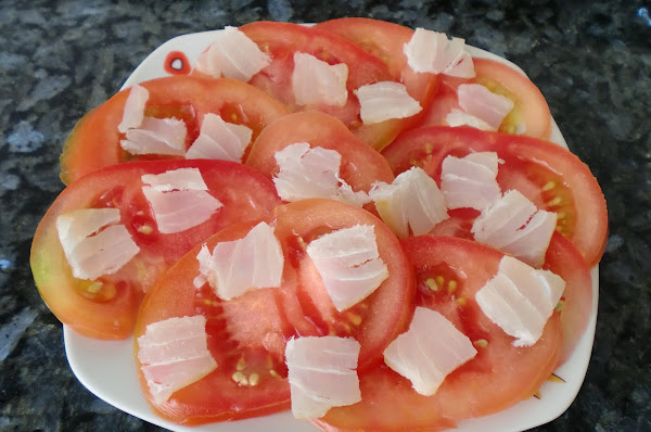 324° receta: Ensalada DE Tomate Y Bacalao Salado