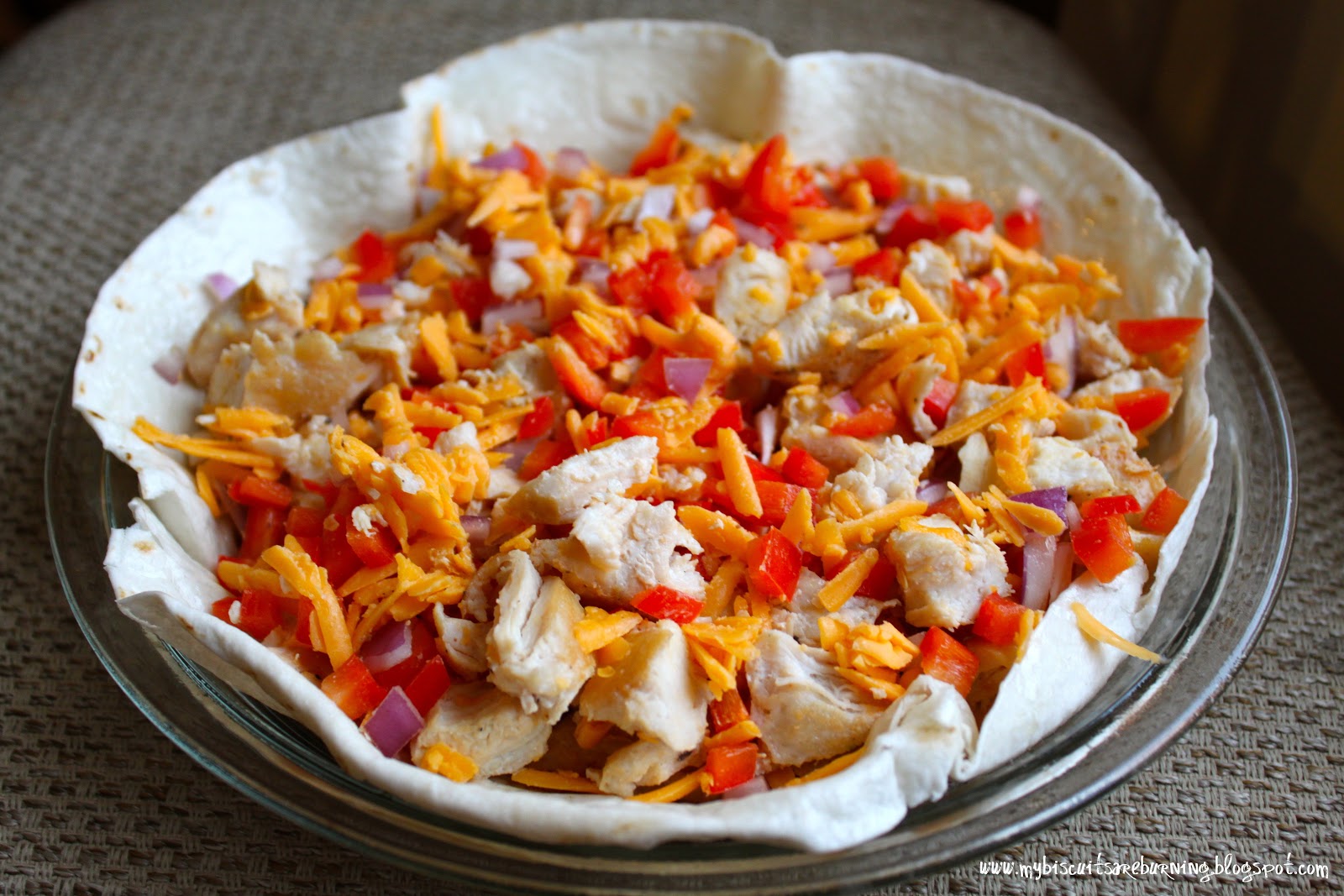 Chicken Fajita Pie