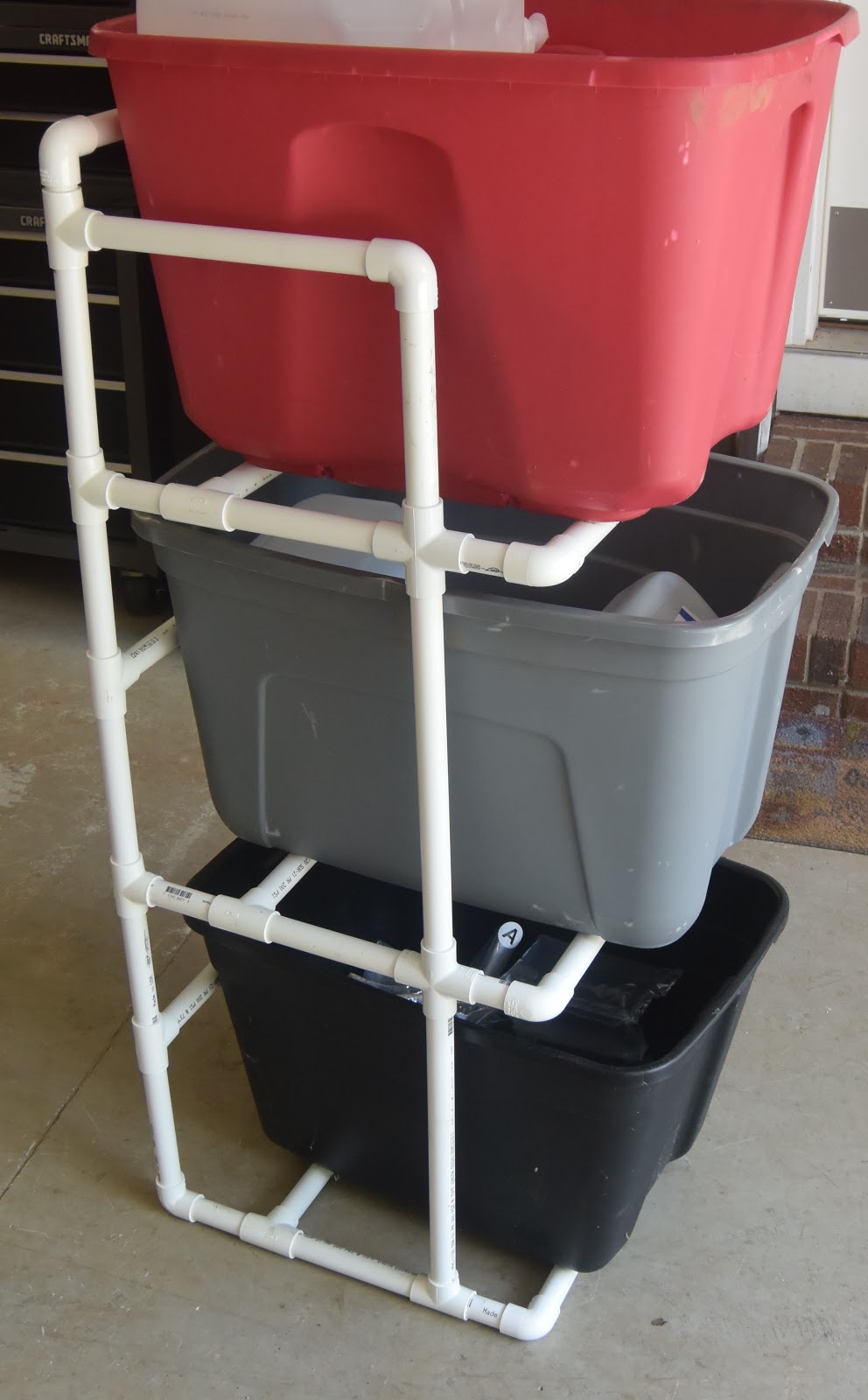 Maple Hill 101 DIY Recycle Bin Cart