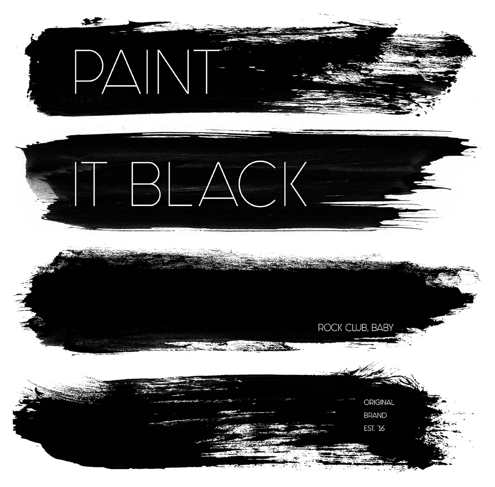 MÁRCIO TIROTE PAINT IT BLACK