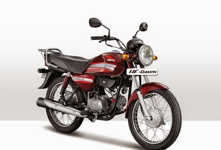 hero dawn 100cc price