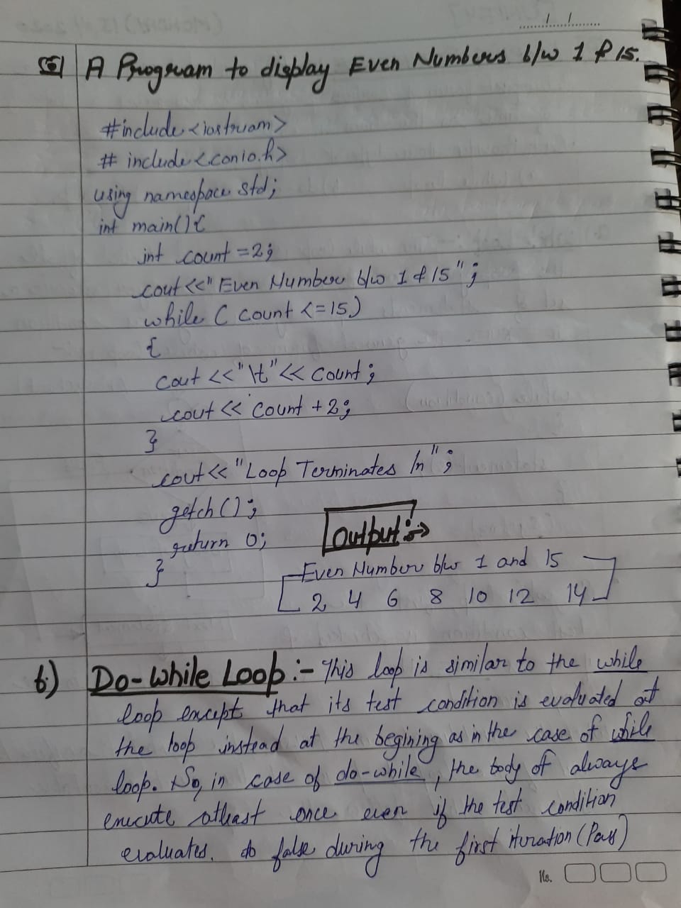 LOOPING STRUCTURE - WHILE LOOP, DO-WHILE LOOP