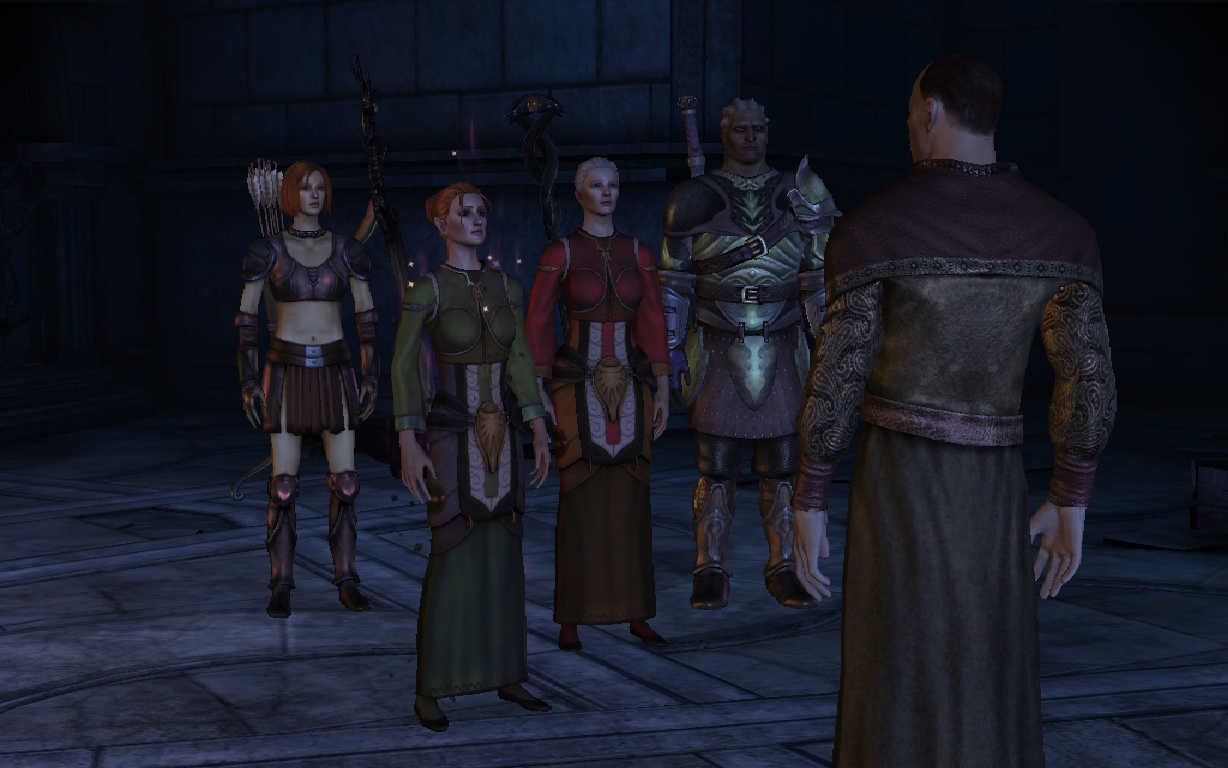 Dumped, Drunk and Dalish: Meaningful Banters (DAO): Sten of the Beresaad