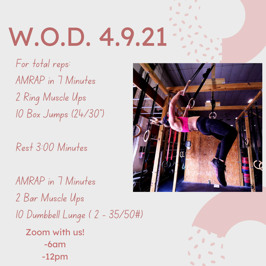 CrossFit KOP: W.O.D. 9.28.21