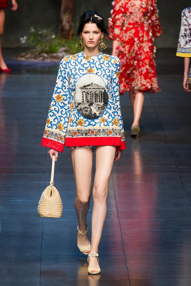 Fashion Runway | Dolce & Gabbana Spring / Summer 2014 | MFW | Cool Chic ...