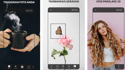 Foto bergerak memang terlihat unik dan kreatif jika dilihat 10 Aplikasi Edit Foto Menjadi Bergerak Terbaik di Android