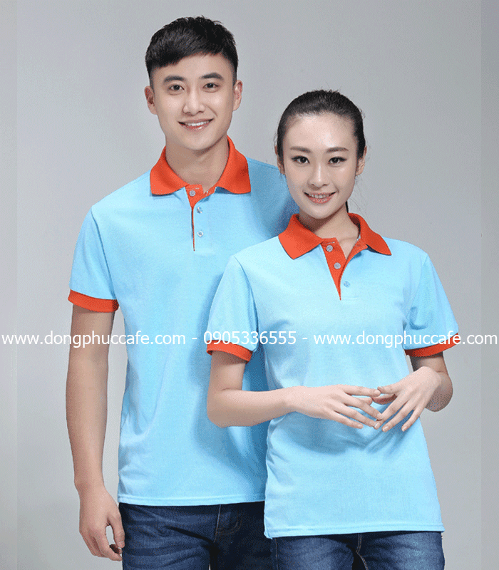 Áo phông đồng phục quán cafe tại Ninh Bình