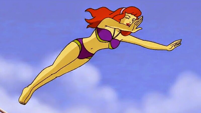 Daphne blake from Scooby-Doo.