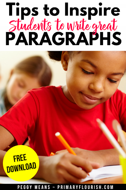 Are you struggling to improve your students' paragraph writing skills? This writing process is an effective way to teach your students how to writing well-organized paragraphs. Perfect for first, second, and third grade classrooms! #paragraph, #paragraphwriting, #studentwriting, #teacherspayteachers, #teaching, #homeschool Are you struggling to improve your students' paragraph writing skills? This writing process is an effective way to teach your students how to writing well-organized paragraphs. Perfect for first, second, and third grade classrooms! #paragraph, #paragraphwriting, #studentwriting, #teacherspayteachers, #teaching, #homeschool