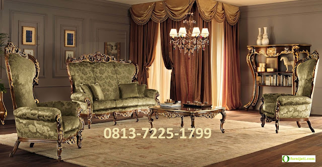 Kursi tamu jati ukir mewah Kursi tamu jati ukir mewah