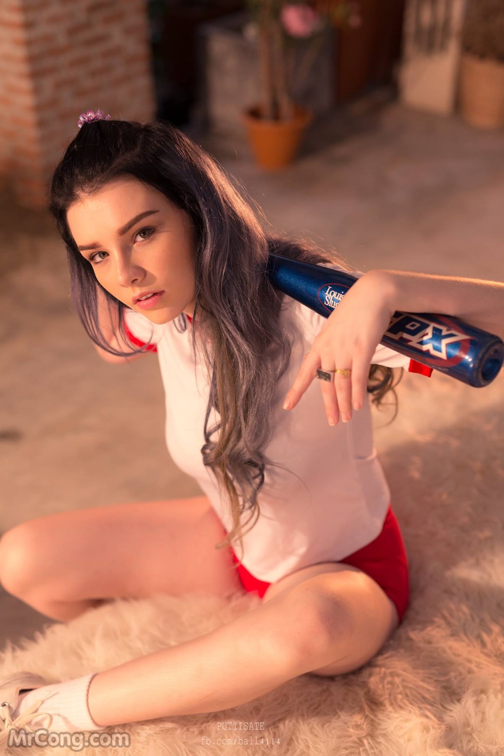 Young Jessie Vard shows off her beauty in sports outfit (8 pictures) photo 1-4