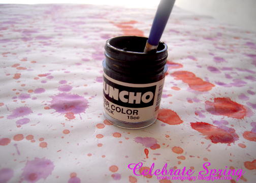 chinese easy blow paint decor