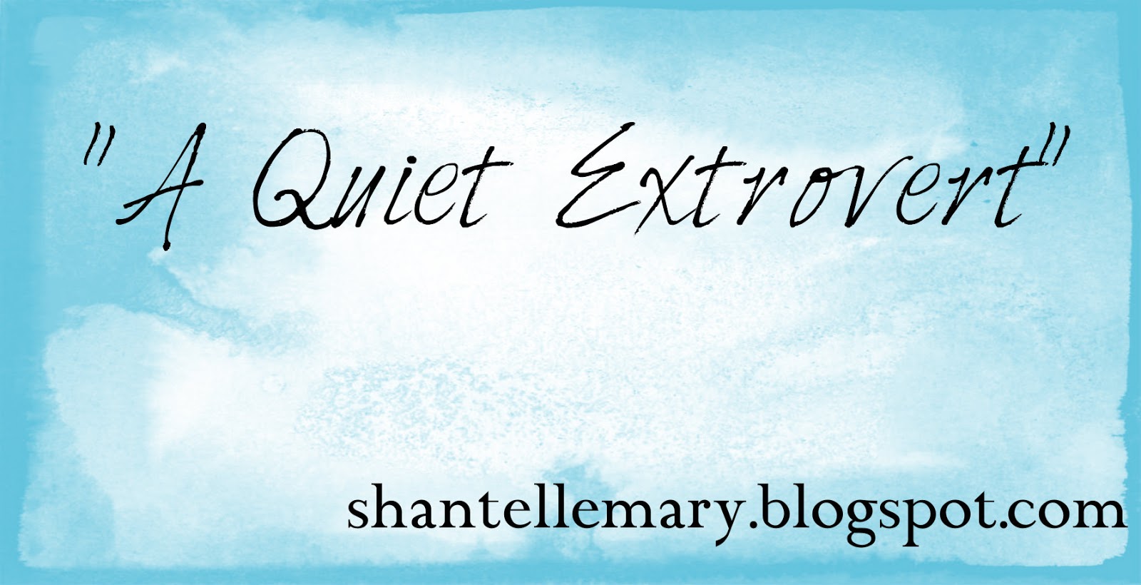 Between the Pages of this Bookish Life "A Quiet Extrovert"