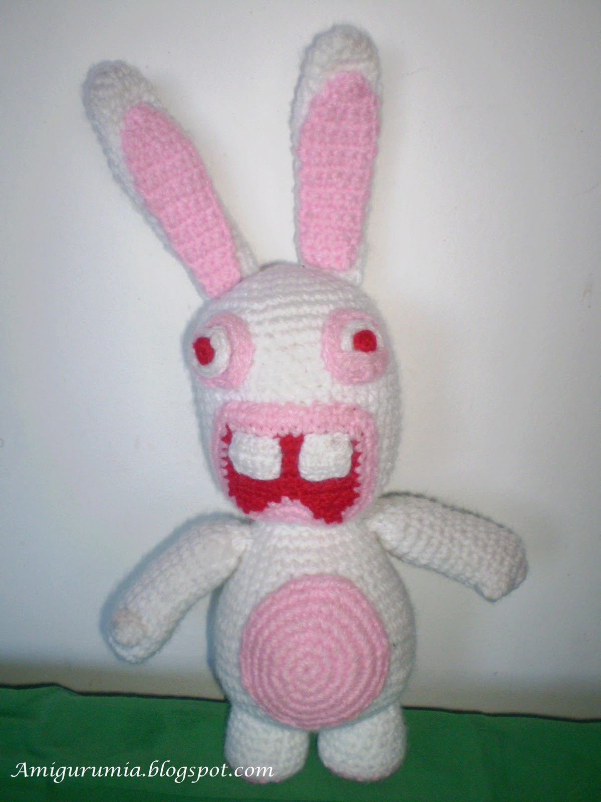 Amigurumis, amiguitos a crochet: Raving rabbids
