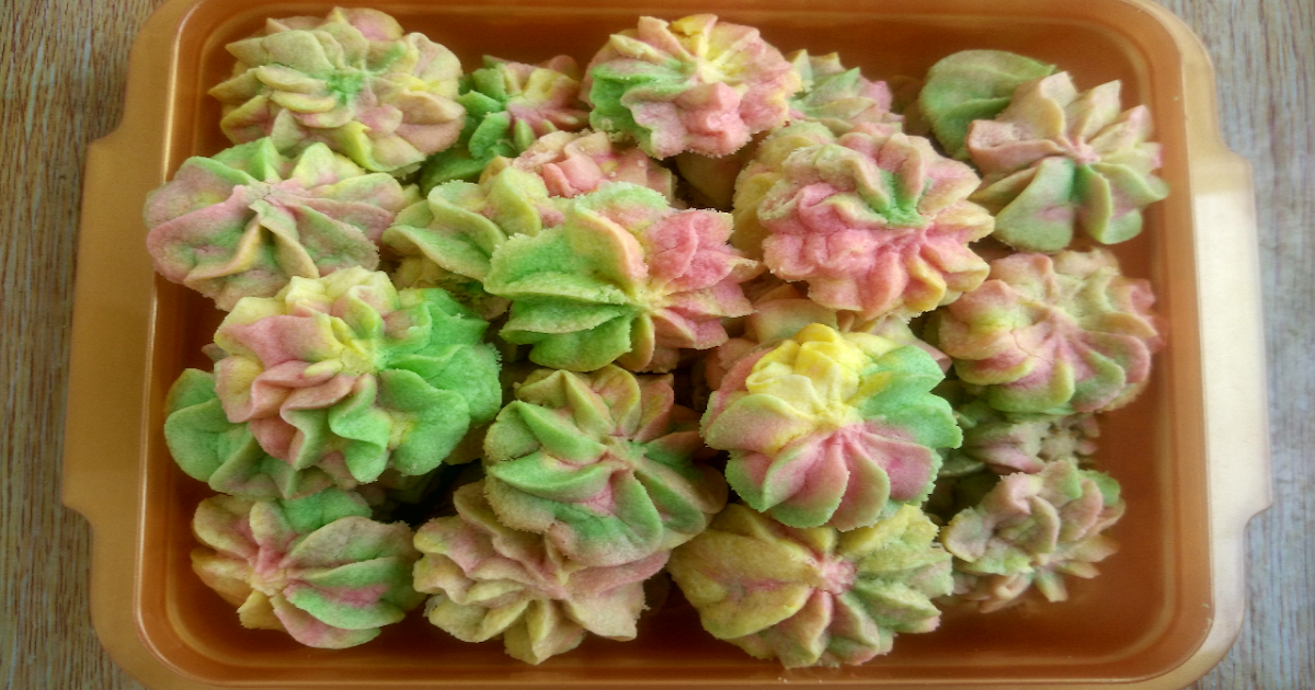 Cara Membuat Kue Semprit Tiga Bahan Resep Kue Semprit