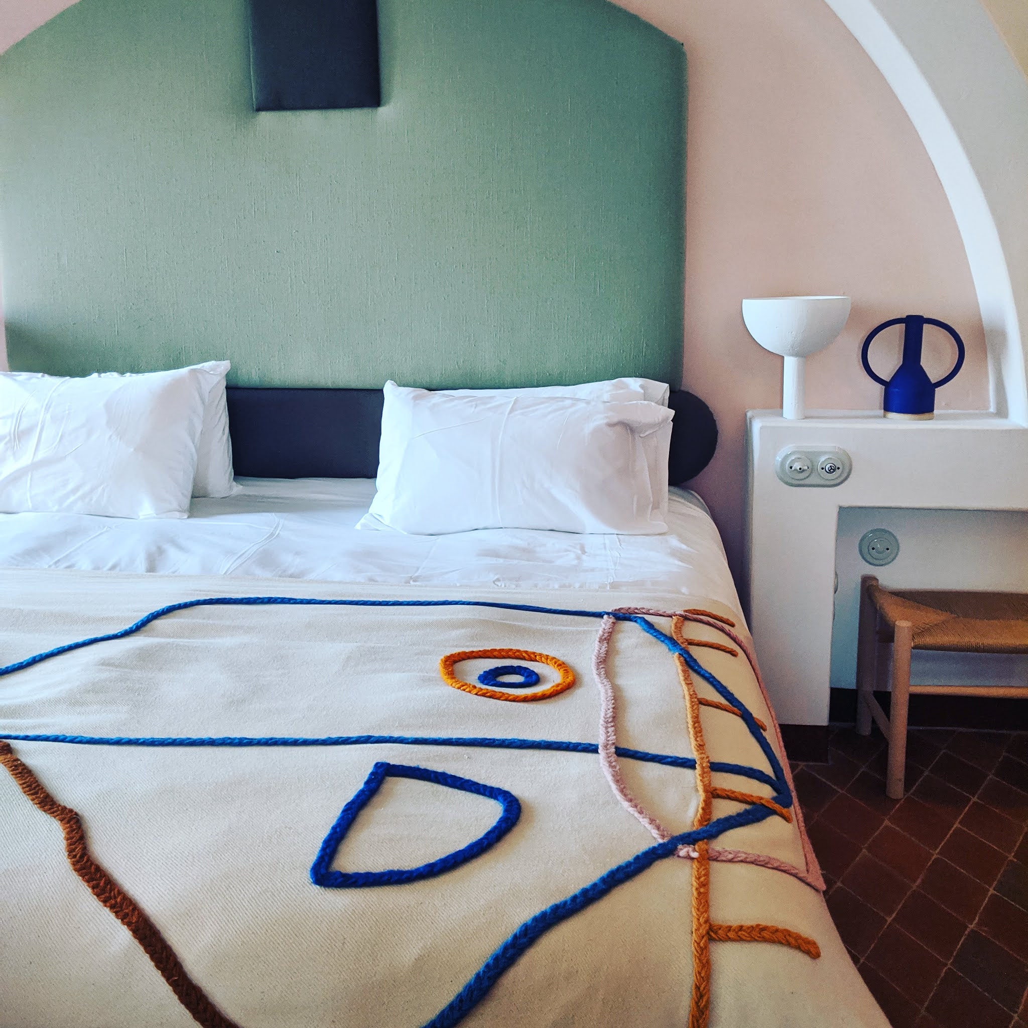 bedroom and bed at Menorca Experimental