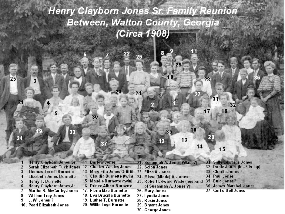 Living in the Past Henry Clayborn Jones Sr. Family Reunion