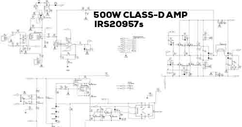 Class Td Amplifier Circuit Diagram - Tr 9509 High Power Dj Amps 2