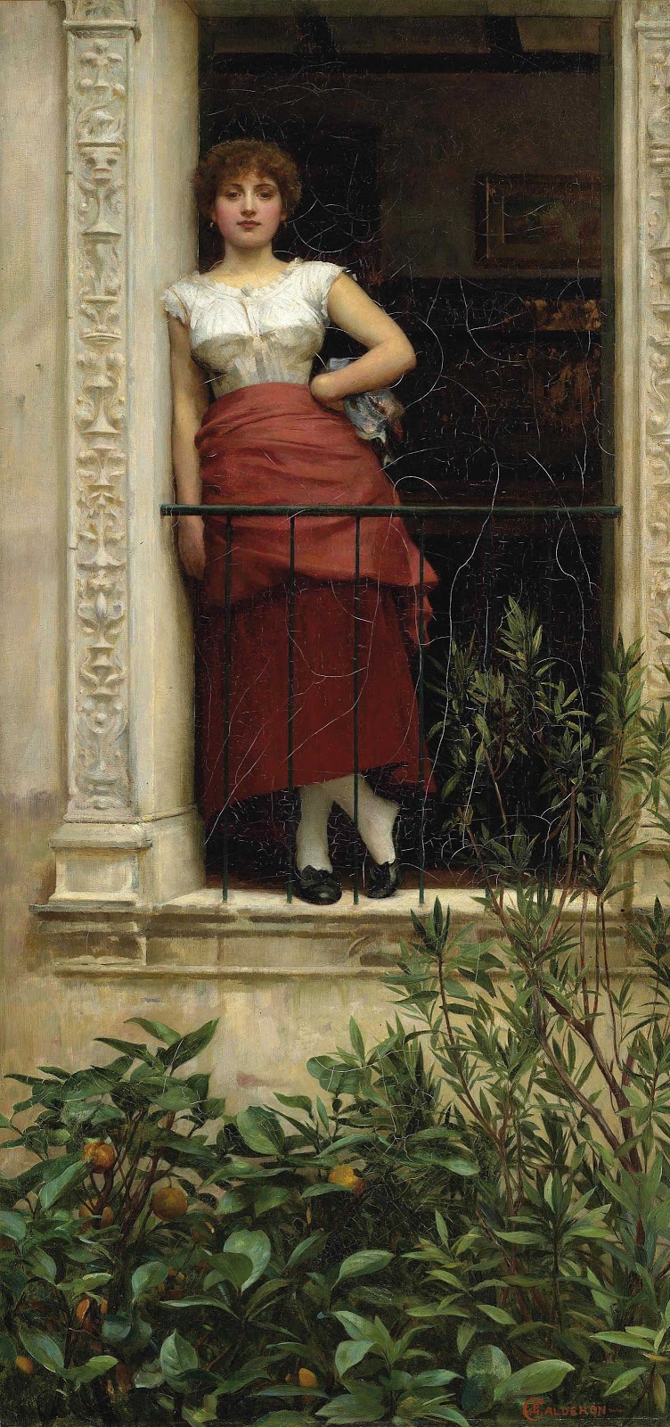 Philip Hermogenes Calderon | The Orphans, 1870 | Tutt'Art