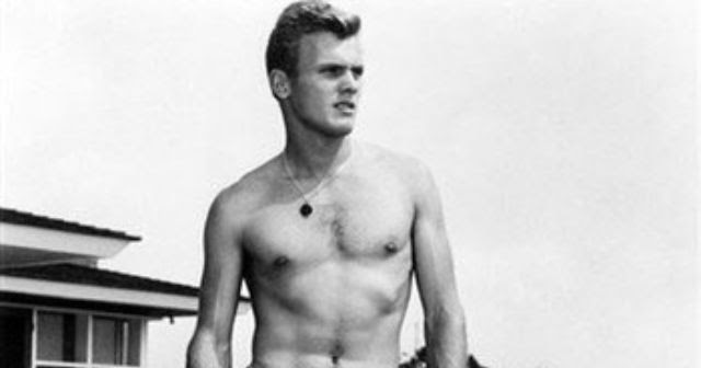 Tab Hunter, Shirtless.