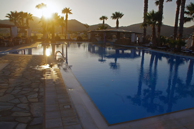 Astir of Paros Swimming Pool Sunset Astir of Paros Swimming Pool Sunset